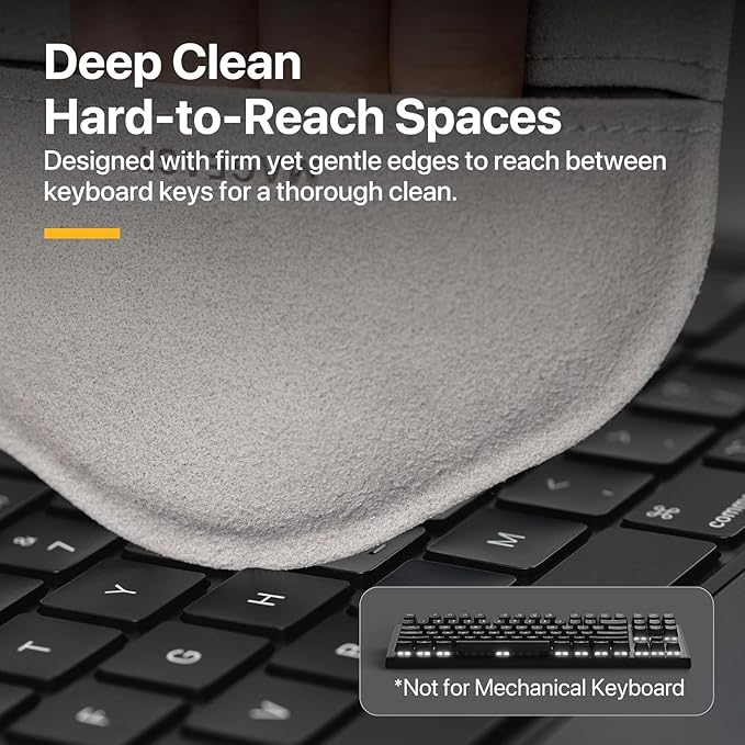 MAGEASY Microfiber Cleaning Cloth for Screens of Laptops, Notebooks, Tablets, TV, Monitors and Smartphones - Premium Polishing Cloth