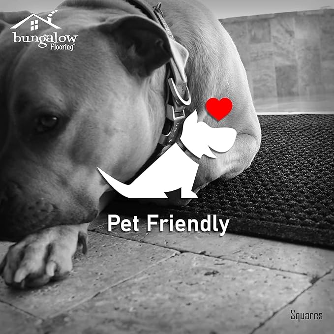 WaterHog Heavy Duty Doorway Mat, 2' x 3', Made in USA, Durable & Skid-Resistant Entryway Mat, Water-Trapping, Indoor/Outdoor Decorative Floor Covering, Cordova Collection, Evergreen