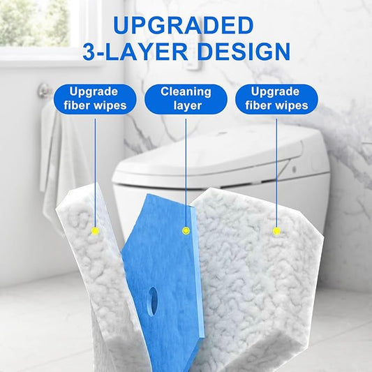 Disposable Toilet Wand Refills (30 Count)
