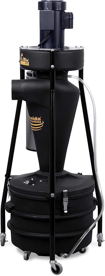 Oneida Air Systems Mini-Gorilla HEPA-GFM Cyclonic Dust Collector (220V)