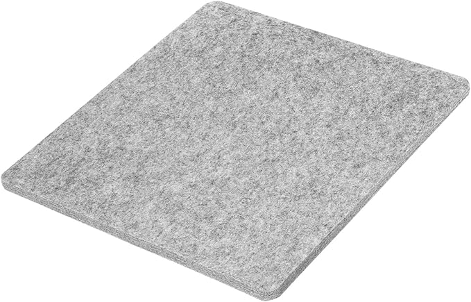 PATIKIL Wool Pressing Mat, 14" x 14" Wool Ironing Pad Blanket 0.5" Thickened Heat Resistant Quilting Ironing Pad for Quilters Sewing Craft, Grey