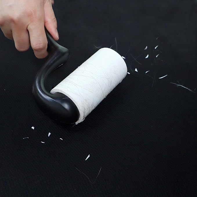 4 inch Lint Roller Refill Only for Scotch-Brite Pet Extra Sticky Hair Lint Roller 5 Refills 60 Sheets per Refill Total 300 Sheets (Inside Diamater 1-3/4 inch)