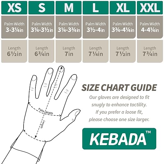 Kebada W1 Work Gloves for Men and Women, PU Coated Safety Gloves with Grip, Touchscreen, Ideal for Warehouse Package Handling, Construction, Gardening, Green X-Small