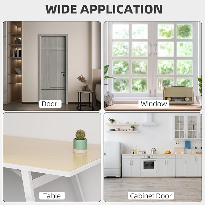 3Pcs×196" Wedge Weather Stripping Door Seal Strip for Door Frame & Window,Self Adhesive Window Insulation Draft Stopper Seal for Winter,Gray Foam Door Gap Filler for Soundproofing Light Blocker,Black