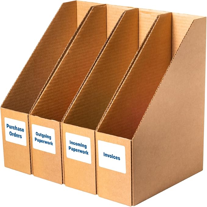Premium Label Supply White Sticker Labels – 2.625" x 2" – Laser/Inkjet Compatible – (15 per Sheet), 100 Sheets – 1500 Total Adhesive Labels