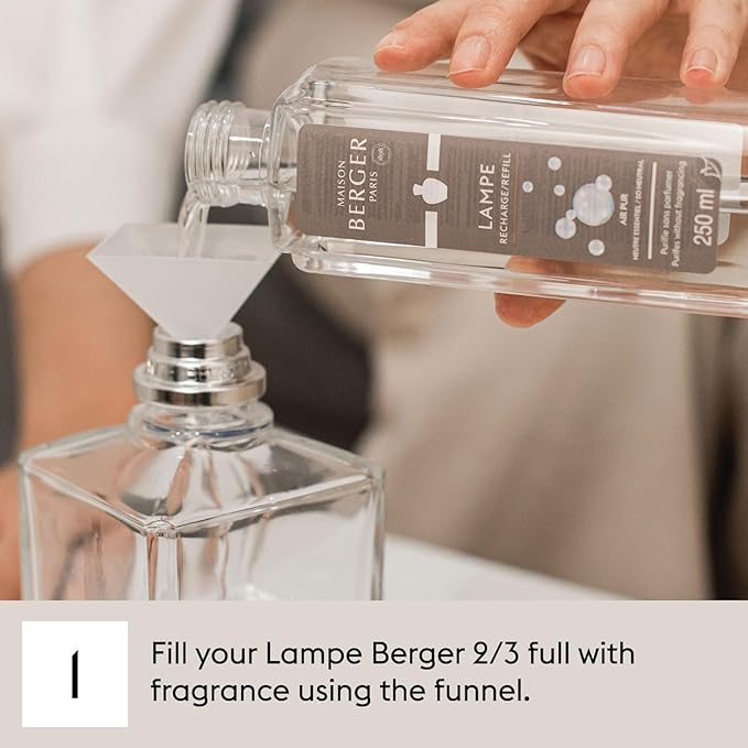 MAISON BERGER - Home Sweet Home - Lampe Berger Fragrance Refill for Home Fragrance Oil Diffuser - Air Freshener - 33.8 Fluid Ounces - 1 Liter