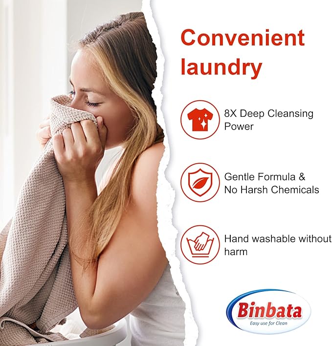 Laundry Detergent Sheets - Up To 128 Loads, Hypoallergenic, Eco-Friendly Peach Scent, Biodegradable, Plastic Free, Liquidless Laundry Sheets Suitable for Sensitive Skin