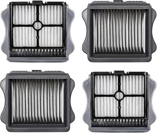 Vacuum Filter Replacement Compatible with Tineco iFloor 3, Floor ONE S3 & Floor ONE S5, Floor ONE S5 Pro Cordless Vacuum Cleaner, 4 Pack Replacement Filters