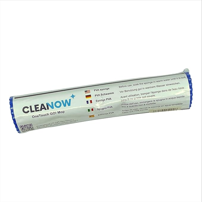 GO! Floor Cleaner, Floor Mops, Wring Mop, Mop with Wringing Function (Refill Sponge)