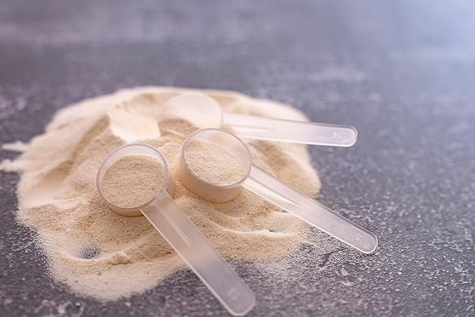 50 Measuring Spoons Set with Short Handle - 1 Teaspoon (5 ML) Clear Plastic Scoops for Creatine, Coffee, Grains, Spices, Powders, and Other Dry Goods, BPA Free, Kitchen Tools Measure, Fits in Jars