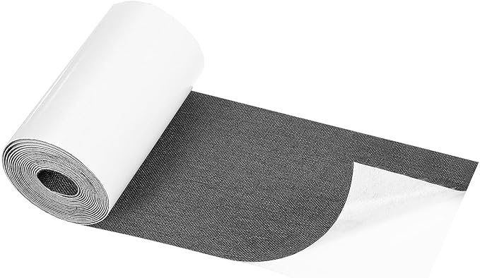 Repair Patches Repair Tape Self-Adhesive DIY Repair Patch Linen Gear Patch for Sofa, Furniture, Chair, Clothing,Tents,3.5x79 Inch,Deep Grey