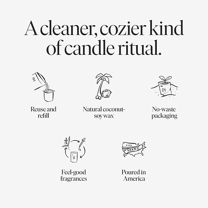 Siblings Candle Making Kit | DIY Coconut-Soy Wax Candle Kit with Wooden Wick | Scent No 03: Tangerine, Jasmine, Vetiver | Clean, Non-Toxic, Reusable, 60 Hr Burn