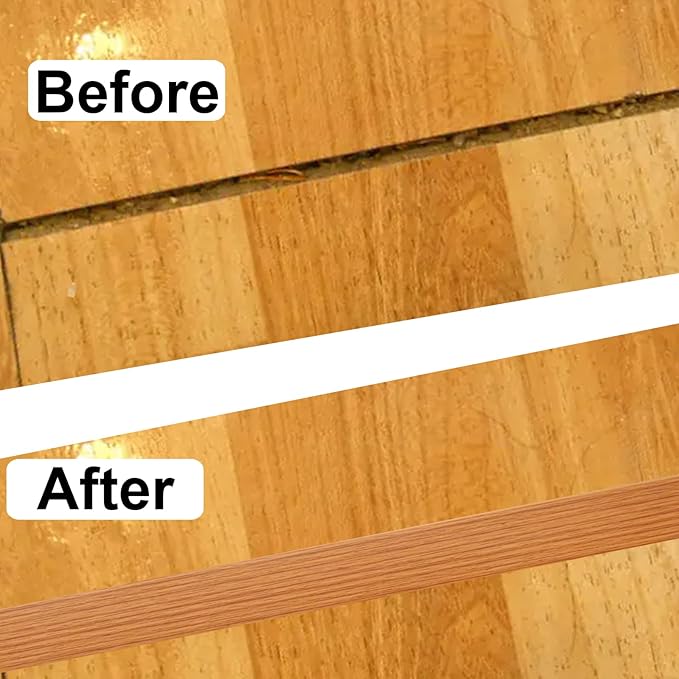 Floor/Door Flat Transition Strip & Self Adhesive Floor Vinyl Floor Edge Trim Laminate Floor Gap Covering Joining Strip