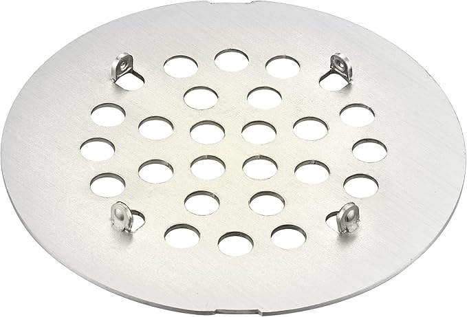 rrajj 4-1/4 (4.25) Inch(108mm) Round Snap-in Shower Floor Drain Cover Replacement Cover (Antique Bronze)