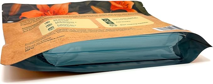 SIPA Laundry Detergent Sheets Bag - 30 Sheets, Up to 60 Loads, Lily of the Valley Scent, Phosphorus-Free, High Efficiency,Eco-Friendly (30 Count (Pack of 1))
