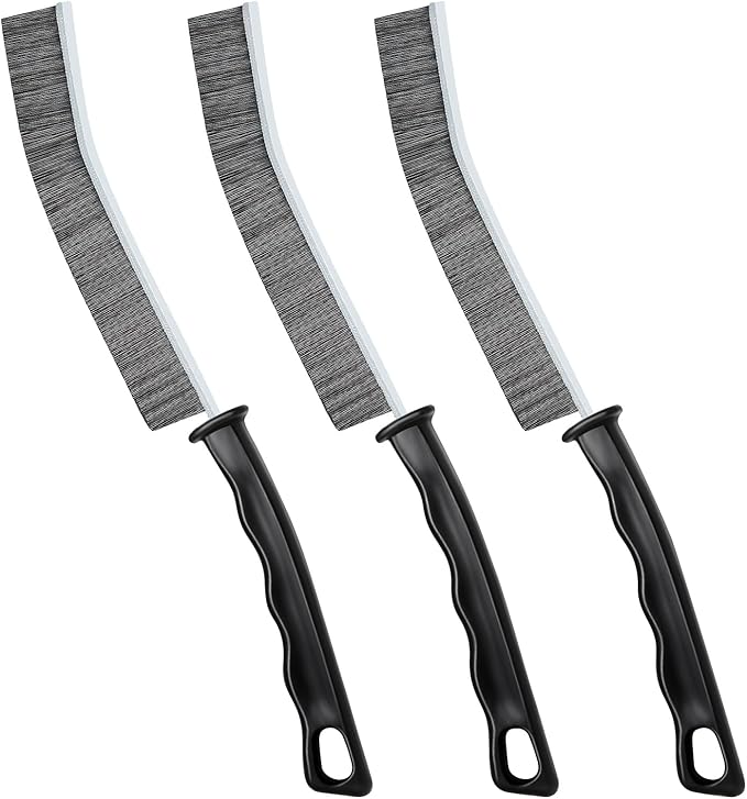 Crevice Cleaning Brush, Multifunctional Hard-Bristled Gap Scrub Brush, 2025 New Multifunctional Gap Cleaning Brush Tool, Dead Corners Brushes for Bathroom Kitchen Tiles Window Door Slots, 3pcs