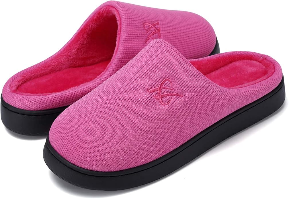 Memory Foam Slippers for Women's and Men's Casual House Shoes
