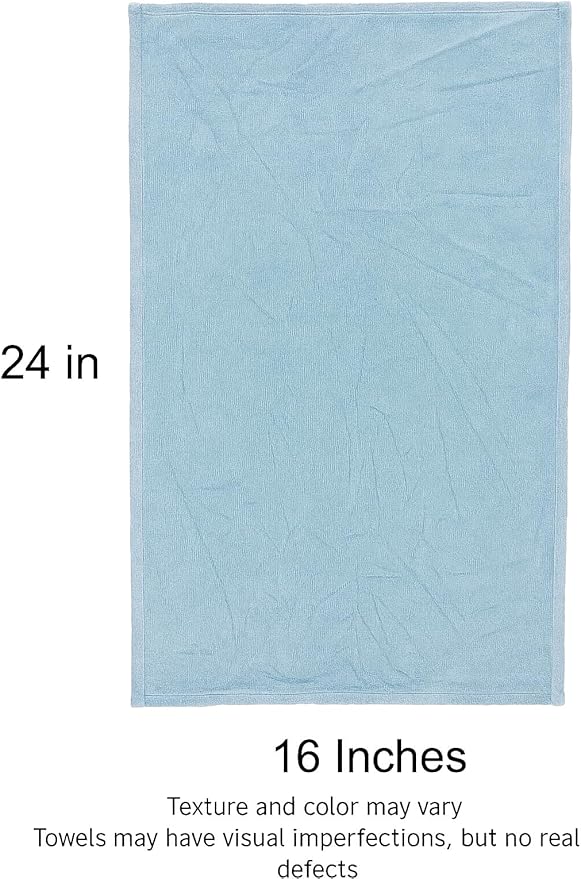 XERO Recycled Surgical Towels - Eco-Friendly Cleaning Cloths for Professional Window Cleaners, Home & Car Detailing - 100% Cotton, Absorbent, Machine Washable Approximately 24"x16" 96 Pack