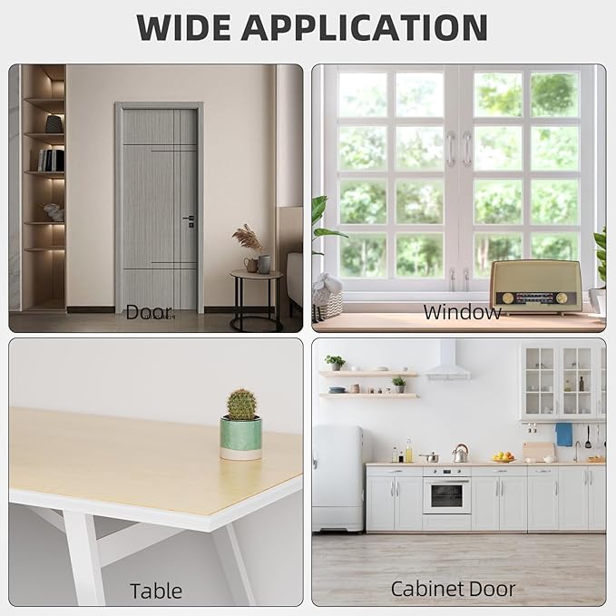 196" Wedge Weather Stripping Door Seal Strip for Door Frame & Window,Self Adhesive Window Insulation Draft Stopper Seal for Winter,Gray Foam Door Gap Filler for Soundproofing Light Blocker,White