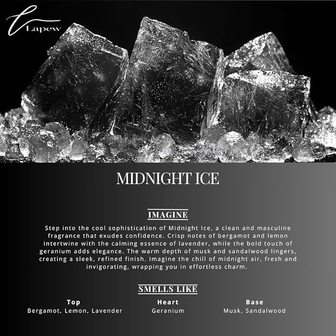 Midnight Ice Carpet Freshener Powder Refill 36 oz | Powerful Odor Eliminator for Home | Upholstery Deodorizer | Carpet Deodorizer | Pet Urine | Cat Litter Box | Black Ice Fragrance