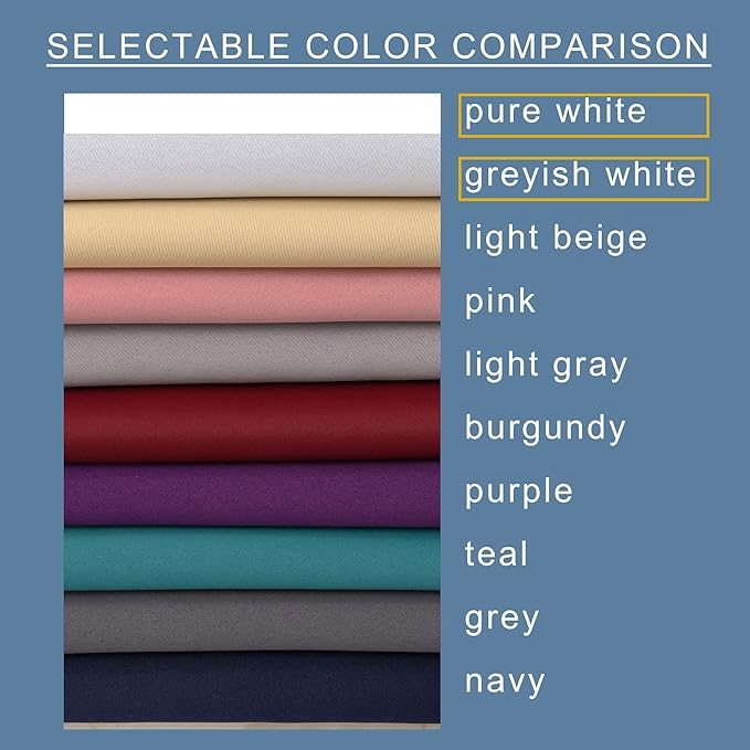 Pickluc Burgundy Cafe Curtain (Half Window Curtain) 36 Inches Length, Rod Pocket Small Kitchen Curtain, Short Blackout Curtain for Small Window, 30" Wide and 36" Long, 2 Panels