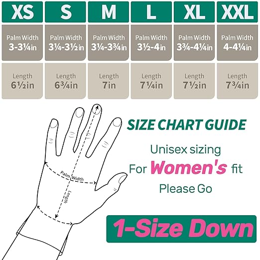 Kebada W1 Work Gloves Women, PU Coated Safety Gloves with Grip, Touchscreen, Ideal for Warehouse Package Handling, Construction, Gardening, Pink Large