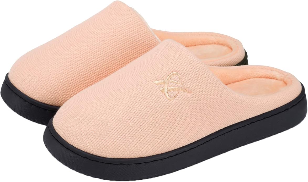 Memory Foam Slippers for Women's and Men's Casual House Shoes