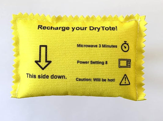 100g Rechargeable Desiccant Pack of 5 - Moisture Absorbing Bag - Silica Gel Desiccant Dehumidifier for Storage Bins and Totes
