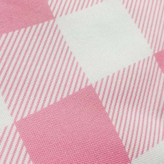 Waterproof Checkered Tablecloth Runner Fabric - Rectangle 12x108 Inch Classic Gingham Buffalo Plaid Table Cloth for Indoor/Outdoor Use - Table Cover for Kitchen, BBQs, and Parties