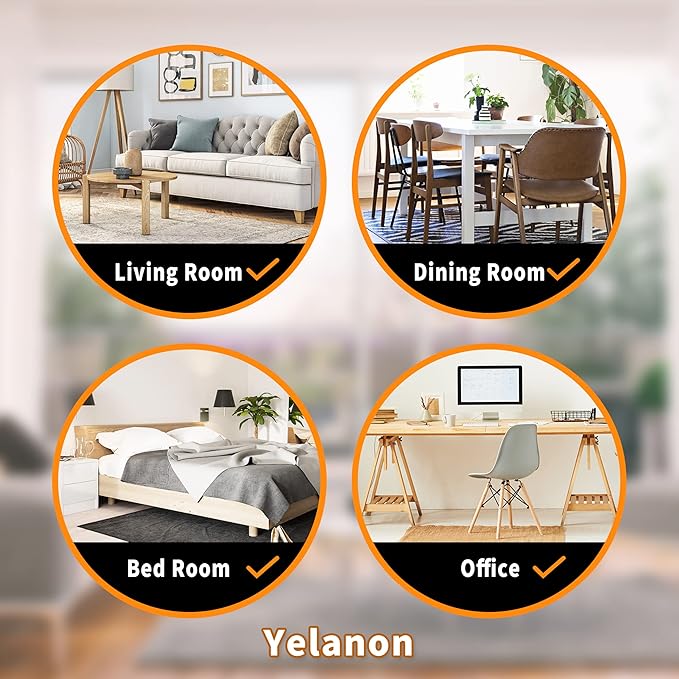 Furniture Sliders - 20 pcs-3 1/2” Hexagon Beige Furniture Sliders for Carpet, Heavy Duty Furniture Movers Sliders, Reusable Furniture Moving Pads, Floor Protectors for Carpet
