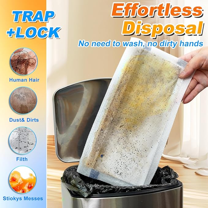 Microfiber Floor Mop Pads 36 Count Compatible with Swiffer WetJet for Wet & Dry Use, Disposable or Reusable Mops Head Replacement, All Purpose Multi Surface Hardwood Pad Refill