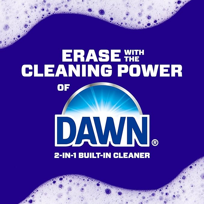 Mr. Clean Magic Eraser Sponge, Bathroom Cleaner, Soap Scum Shower & Tub Cleaner, 2 in 1 Bath, 7ct