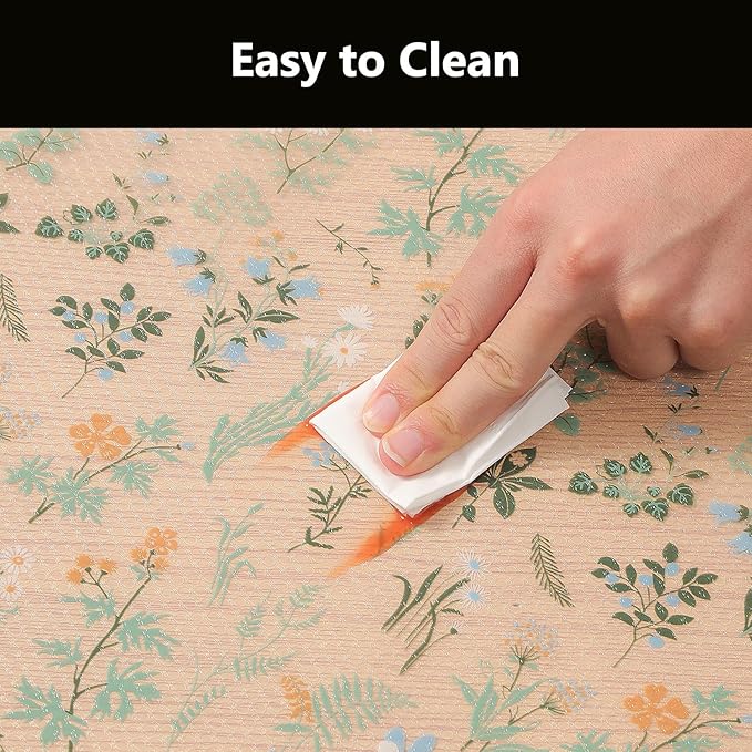 INNOLITES Shelf Liners for Kitchen Cabinets – Drawer Liner Waterproof & Oil-Proof, Non-Adhesive EVA Mat – Durable & Washable – for Shelves, Cupboard, Dresser 23.6" x 236"