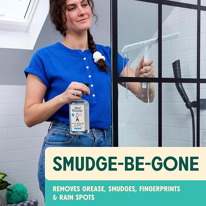 Aunt Fannie's Whole Home Cleaning Bundle: All Purpose Spray, Floor Cleaner, Glass & Window Cleaner, Multi-Surface Wipes, Carpet Refresher