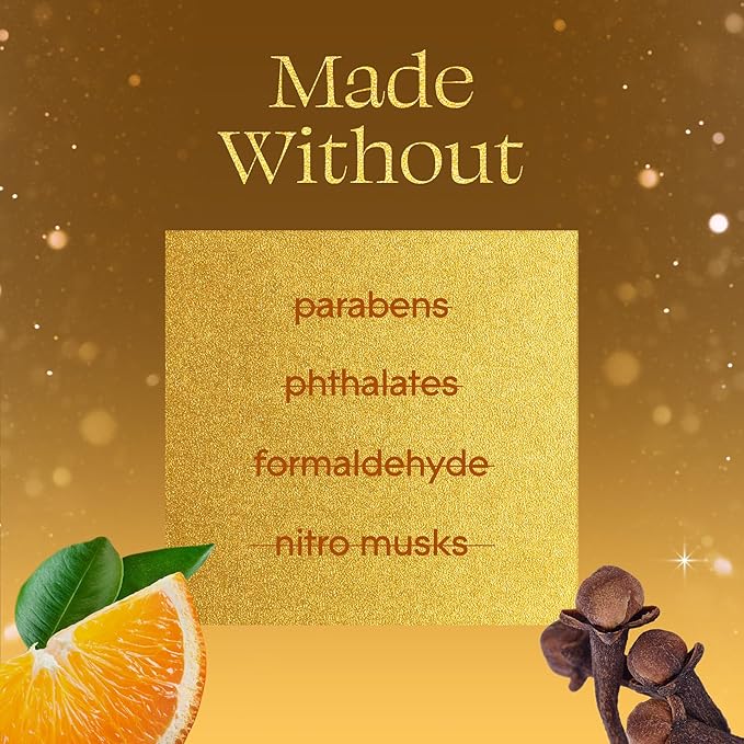Glade PlugIns Refills Air Freshener, Orange Zest & Clove, Scented and Essential Oils for Home and Bathroom, 0.67 Fl Oz, 5 Count