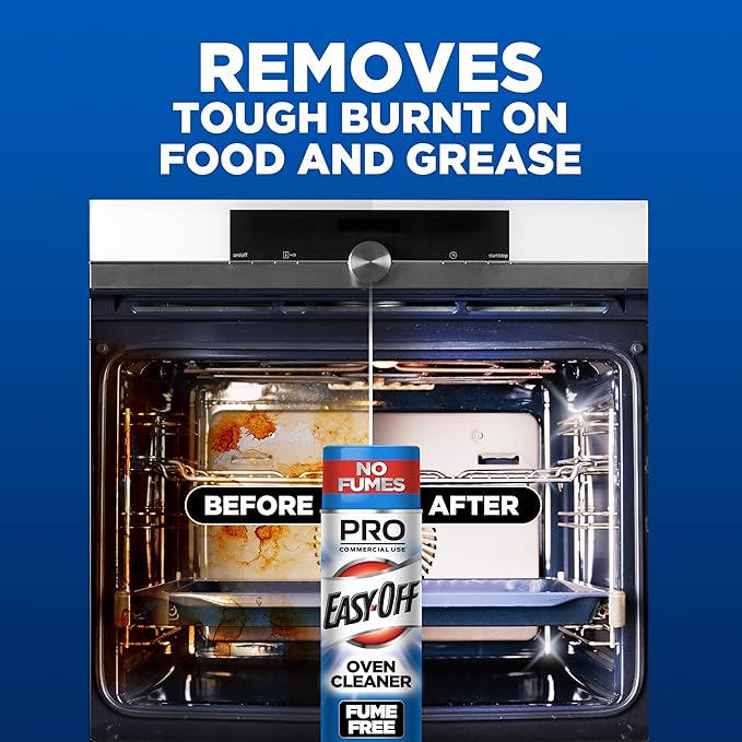EASY-OFF Pro Fume Free Oven Cleaner, 24 oz., 2 Count