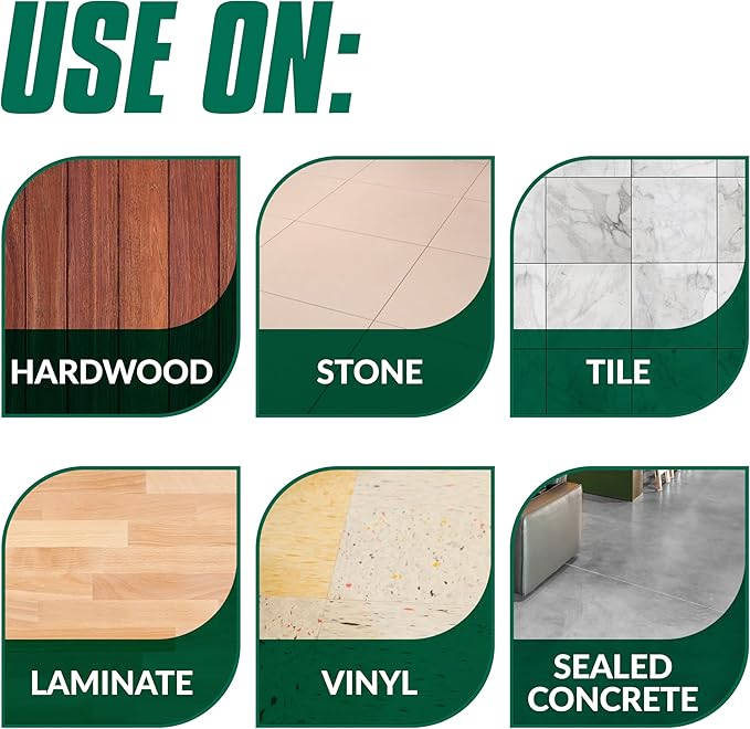 Simple Green Multi-Surface Floor Care - Cleans Hardwood, Vinyl, Laminate, Tile, Concrete and Other Wood - pH Neutral Floor Cleaner 32oz