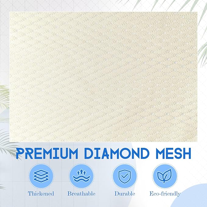 6 Pack 24 x 36 Inches Colorful Mesh Laundry Bag with Handles Machine Washable Secure Drawstring Closure Large Sturdy Mesh Net Laundry for College Travel Dorm Laundromat