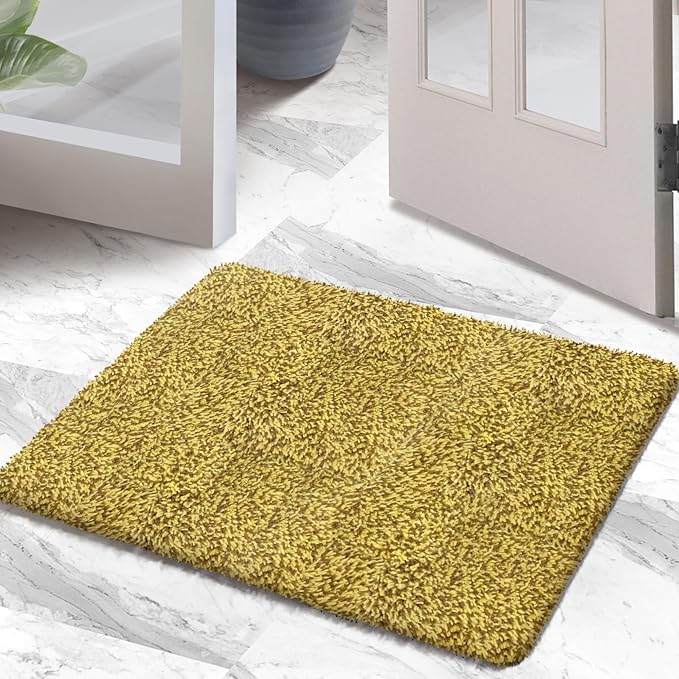 Premium Microfiber Indoor Door Mat – 20"x30" Washable Entry Mat, Non-Slip, Waterproof Backing, Super Absorbent, Low Profile Entryway Doormat for Indoor Entrance