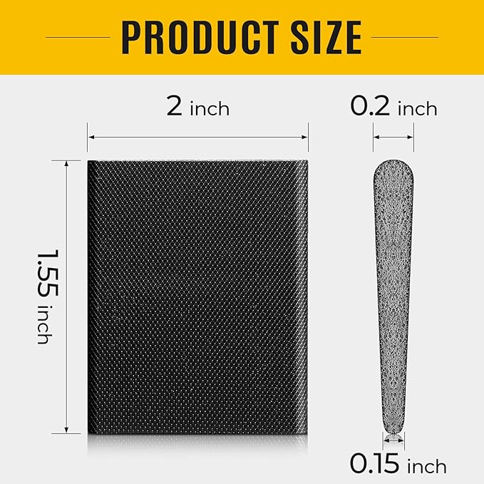 Zonon 16 Pieces Door Corner Seal Weatherstripping Exterior Door Frame Seal Draft Stopper Adhesive Corner Pads for Weather Stripping and Draft Protection (Black,Brown)