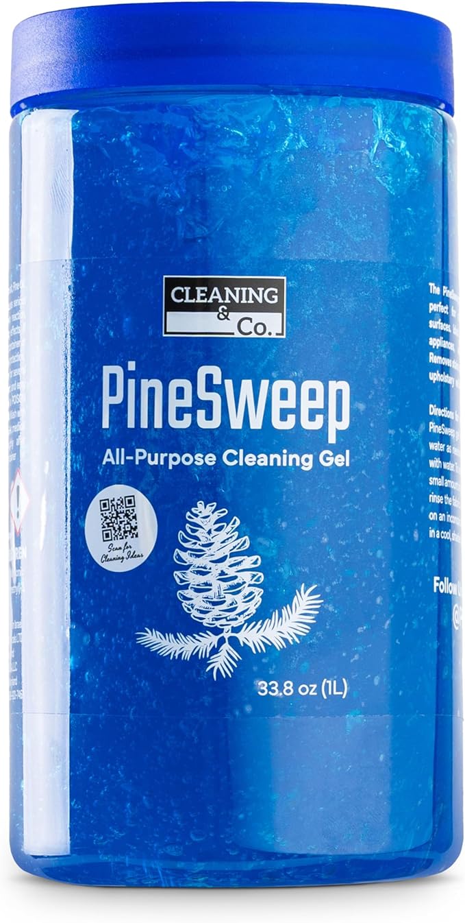 All-Purpose Cleaning Gel with Pine Oil – Multipurpose Household Cleaner for Bathroom, Kitchen, Floors, Laundry & More, 33.8 Fl Oz
