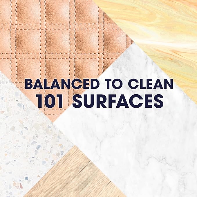 Pledge Multisurface Cleaning Wipes, pH Balanced, Fresh Citrus, 25 Count (Pack of 3, 75 Total Wipes)