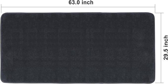 JOYMOOP Microfiber Towels for Cars, 63" x 29.5" Car Drying Towel, Dark Gray Reusable Car Towel, Quick Drying Car Car Microfiber Cleaning Cloth for RVs, SUVs, Trucks