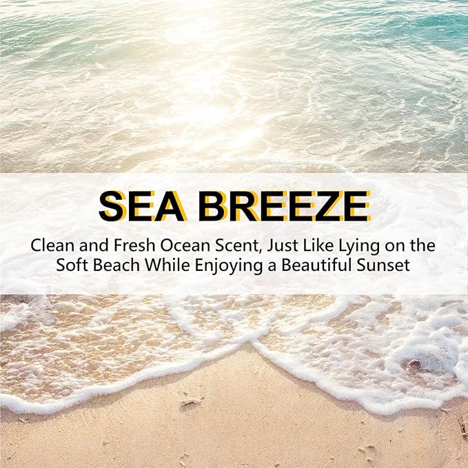 ROSE COTTAGE Large 12 Packs Sea Breeze Hanging Closet Deodorizer Air Freshener Long Lasting Scented Sachets Smell Goods for House