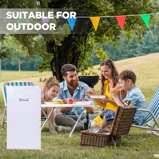Tioncy 5 Pcs Cardboard Trash Cans Disposable and Reusable Corrugated Cardboard Trash Cans Recycling Bins Bulk with 10 Garbage Bags White Garbage Boxes for Parties Events