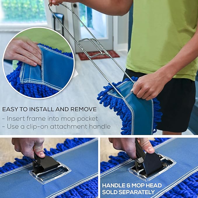 Kleen Handler 36 Inch Commercial Dust Mop Frame (6 Pack)