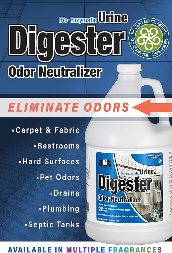 Nilodor BEON Urine Enzymatic Cleaner with Odor Neutralizer for Pet Dog, Carpet, and Bathroom, 1 Gallon, Original