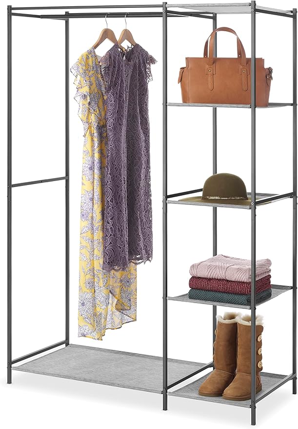 Whitmor Modern Industrial Wardrobe