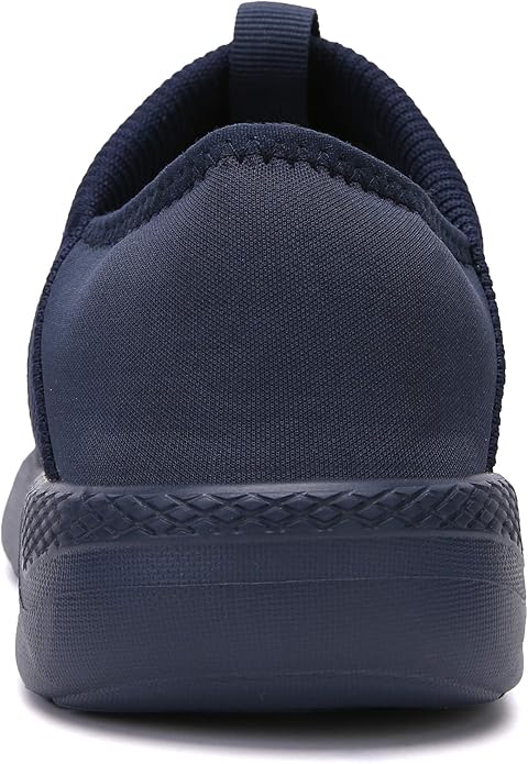 KUBUA Slippers for Men and Womens Indoor House Shoes Plush Slip on Outdoor Garden Loafers