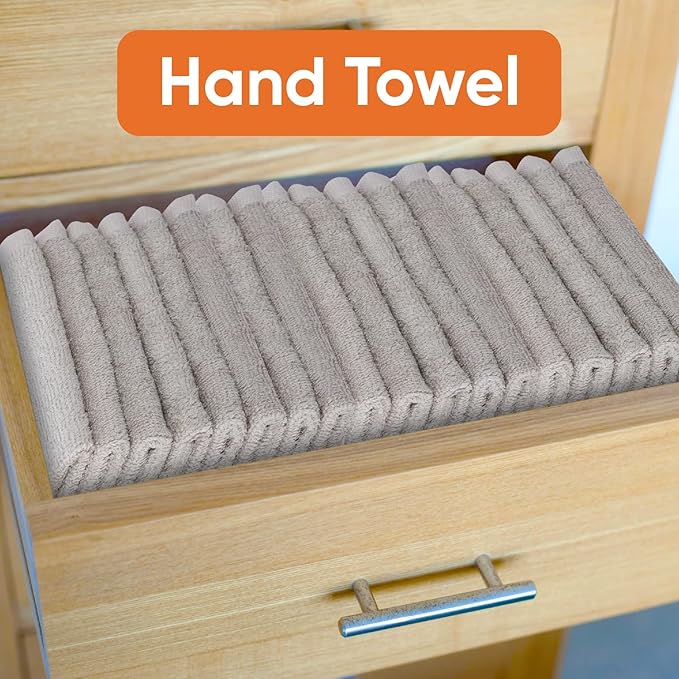 Superio Cotton Terry Washcloths Grey Towels 100% Cotton Cleaning Cloth 16" Rags Wash Clothes for Body and Face, Spa Towels, Multi Purpose (12, 12"x12")